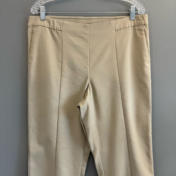 EUC J. Jill Beige Essential Slim Ankle Pant Size 14 - Picture 6 of 6